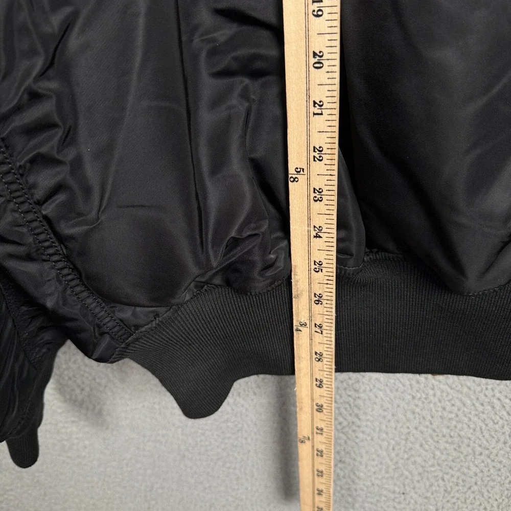 Rogue Coat Mens XXL Black‎ Alpha MA-1 Flight Jacket Bomber Military Tactical